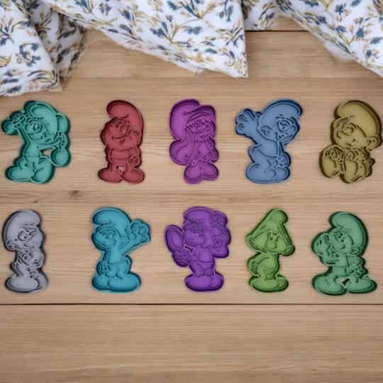 Cookie cutter - Smurfen set