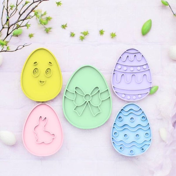 Cookie cutter - Paasei set X5