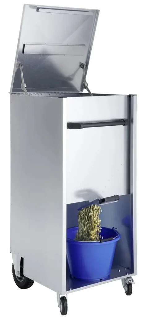 Mobiele voersilo 150 liter