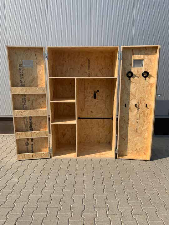 Zadelkast model 12 OSB lll/ 200x120x70 cm