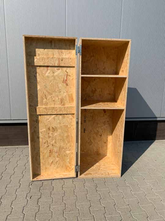 Zadelkast model 7 OSB lll/ 200x60x70 cm