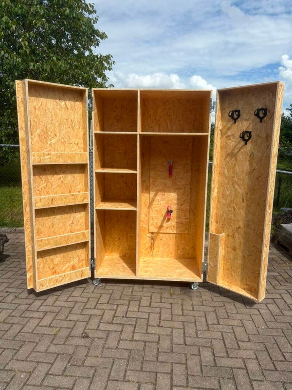 Elite zadelkast OSB lll / 200x120x70 cm