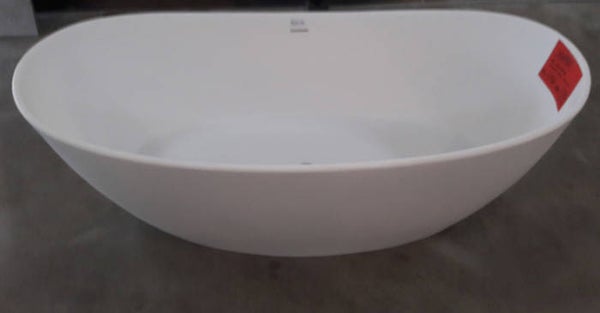 Bad showroommodel solid surface mat wit ovaal 1