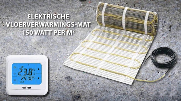 Elektrische vloerverwarming Sani-Select in 14 maten