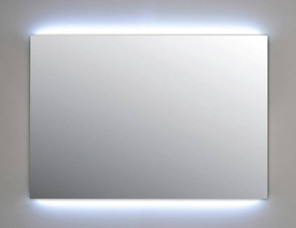 Luxe spiegel INK SP4 60 cm hoog met indirecte verlichting boven en onder in 13 breedte maten