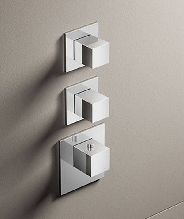 Hotbath Mate MHQ2 High Flow inbouw thermostaat met 2 stopkranen 