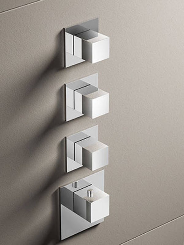 Hotbath Mate MHQ3 High Flow inbouw thermostaat met 3 stopkranen 