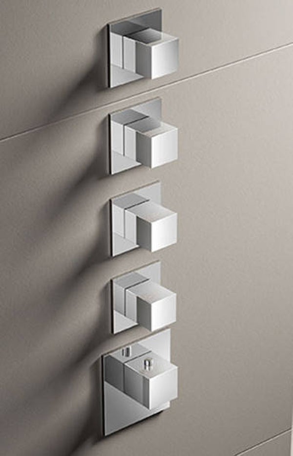 Hotbath Mate MHQ4 High Flow inbouw thermostaat met 4 stopkranen 