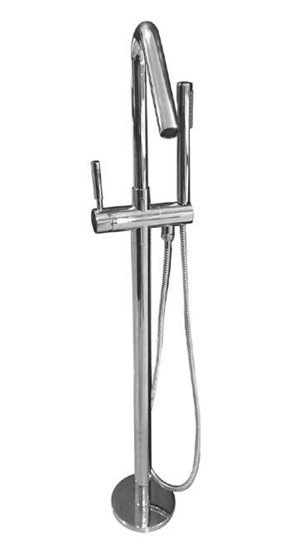 Vrijstaande bad kraan Bolo chroom