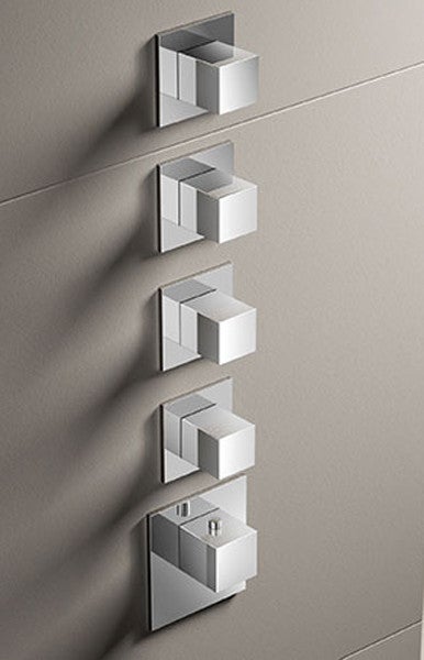 Hotbath Mate MHQ4 High Flow inbouw thermostaat met 4 stopkranen 