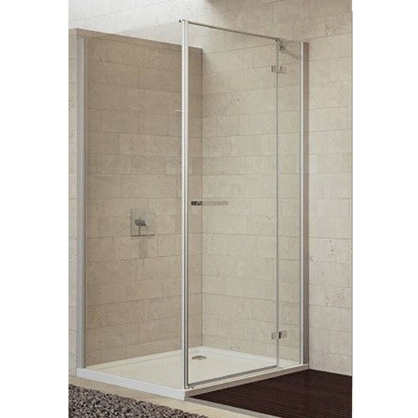 Douchecabine Duka 1700 swingdeur 110 cm met zijwand in 4 maten