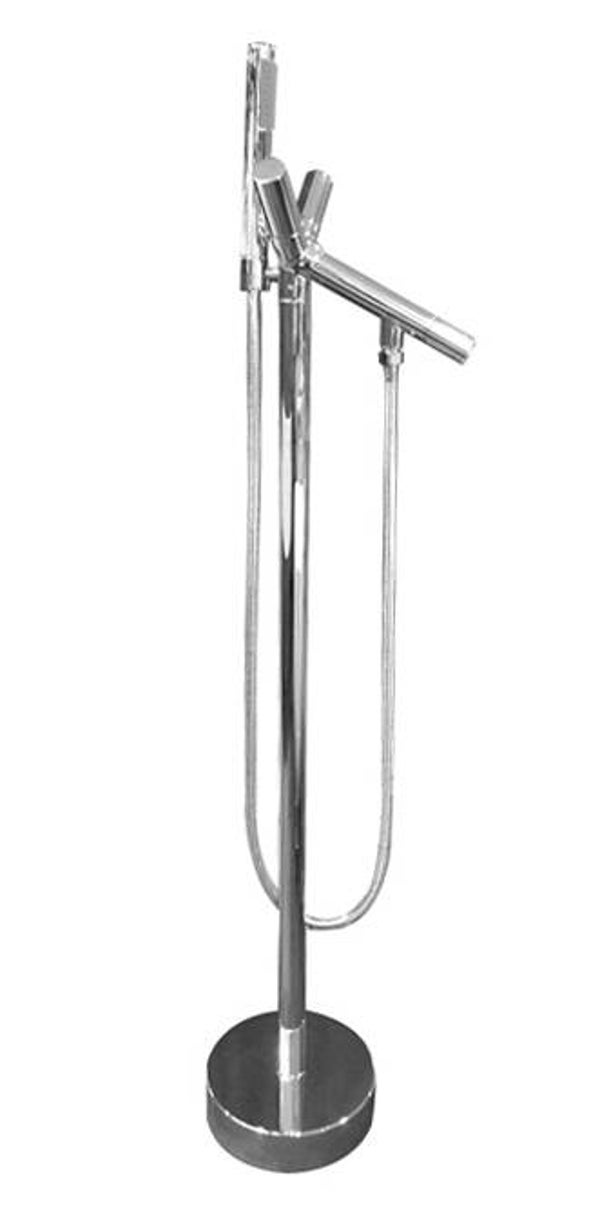 Vrijstaande bad kraan Strong chroom