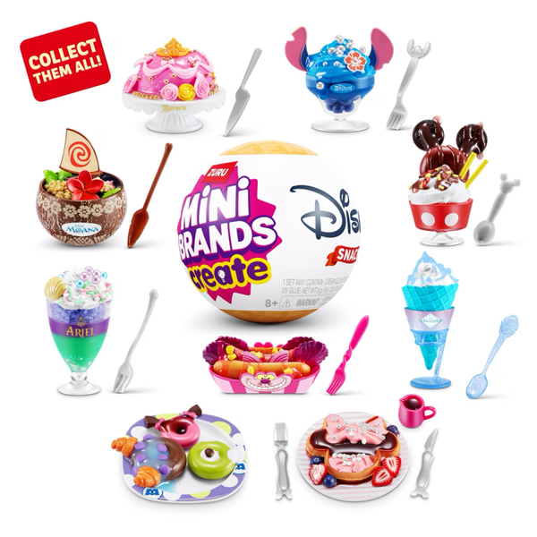 ZURU Mini Brands – Disney Snacks & Collectibles ✅