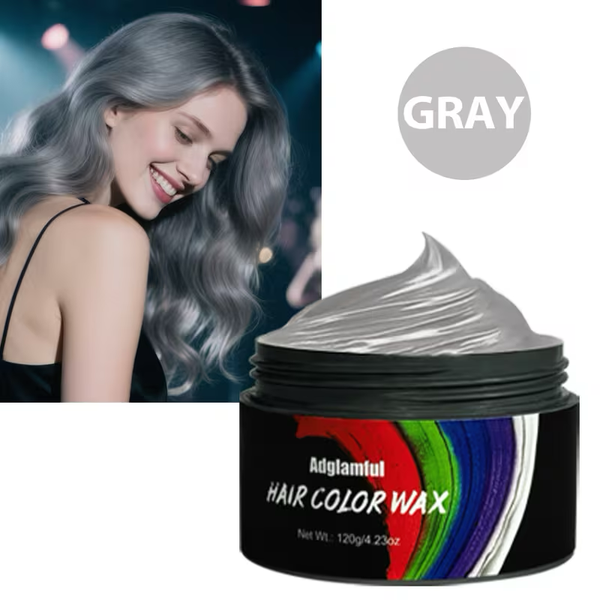 Professional 6-Color Temporary Hair Mud – Quick, Safe & Vibrant Styling