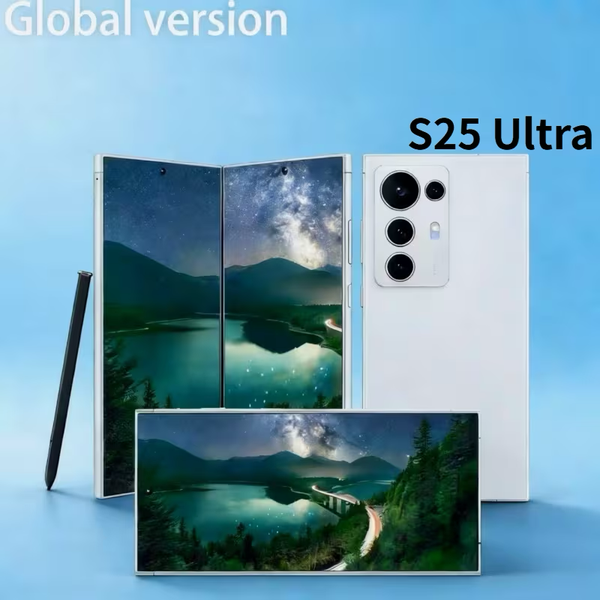 2026 New S25 Ultra Flagship Unlocked Smartphone – 5GB + 64GB, HD Large Screen, Long Battery Life, Stylus Included
