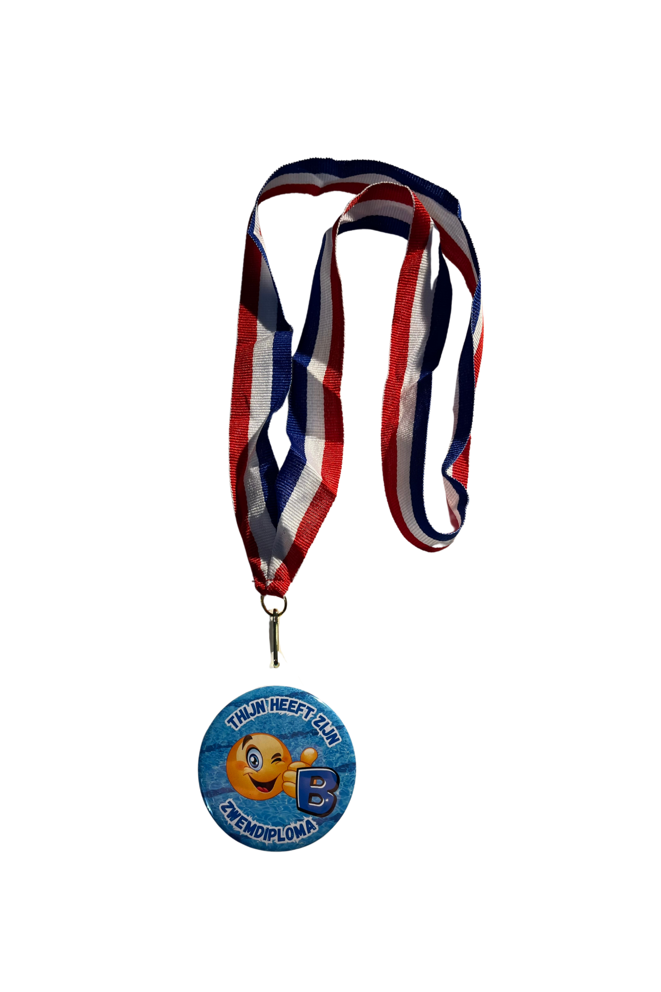 Medaille Zwemdiploma Blauw