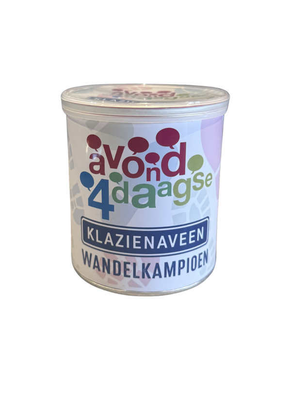 Pringles met wikkel avondvierdaagse