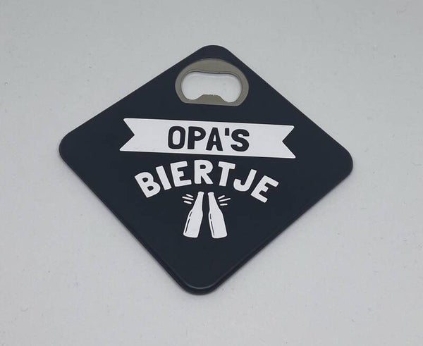 Opener en onderzetter in 1