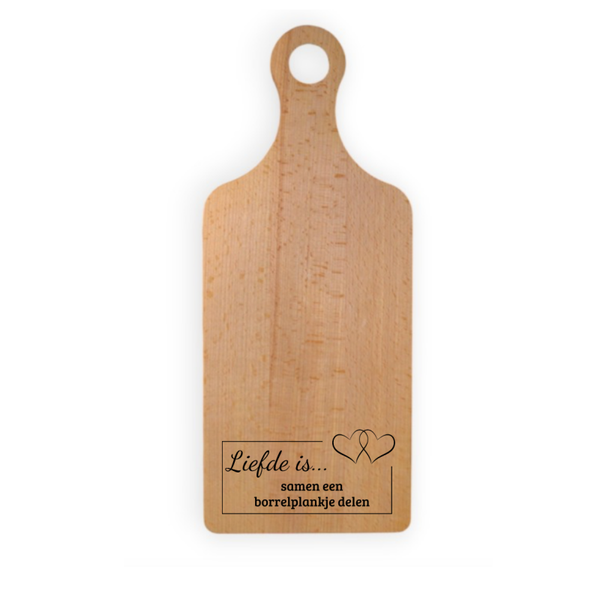 Borrelplank Liefde