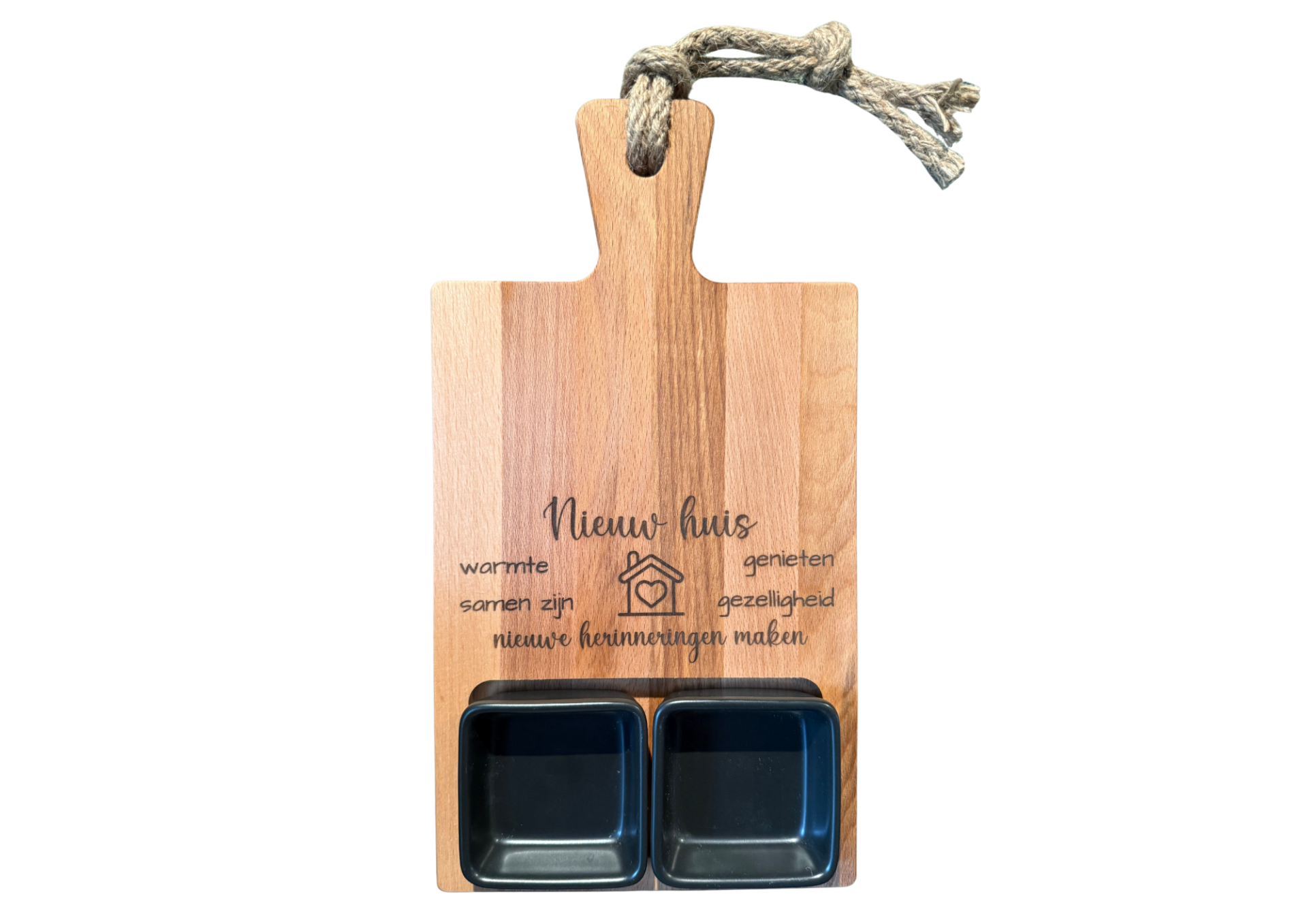 Borrelplank met 1 klein vak Nieuw huis