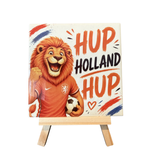 Tegeltje Hup Holland Hup nu tijdelijk met gratis houder!