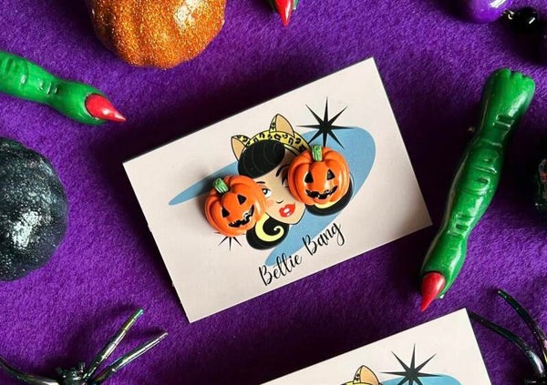 Pendientes calabazas