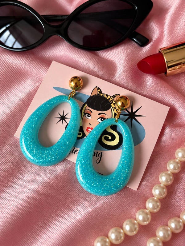 Pendientes Aqua Starlet