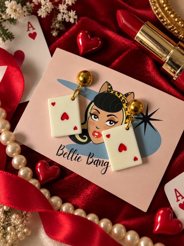 Pendientes Queen of Hearts