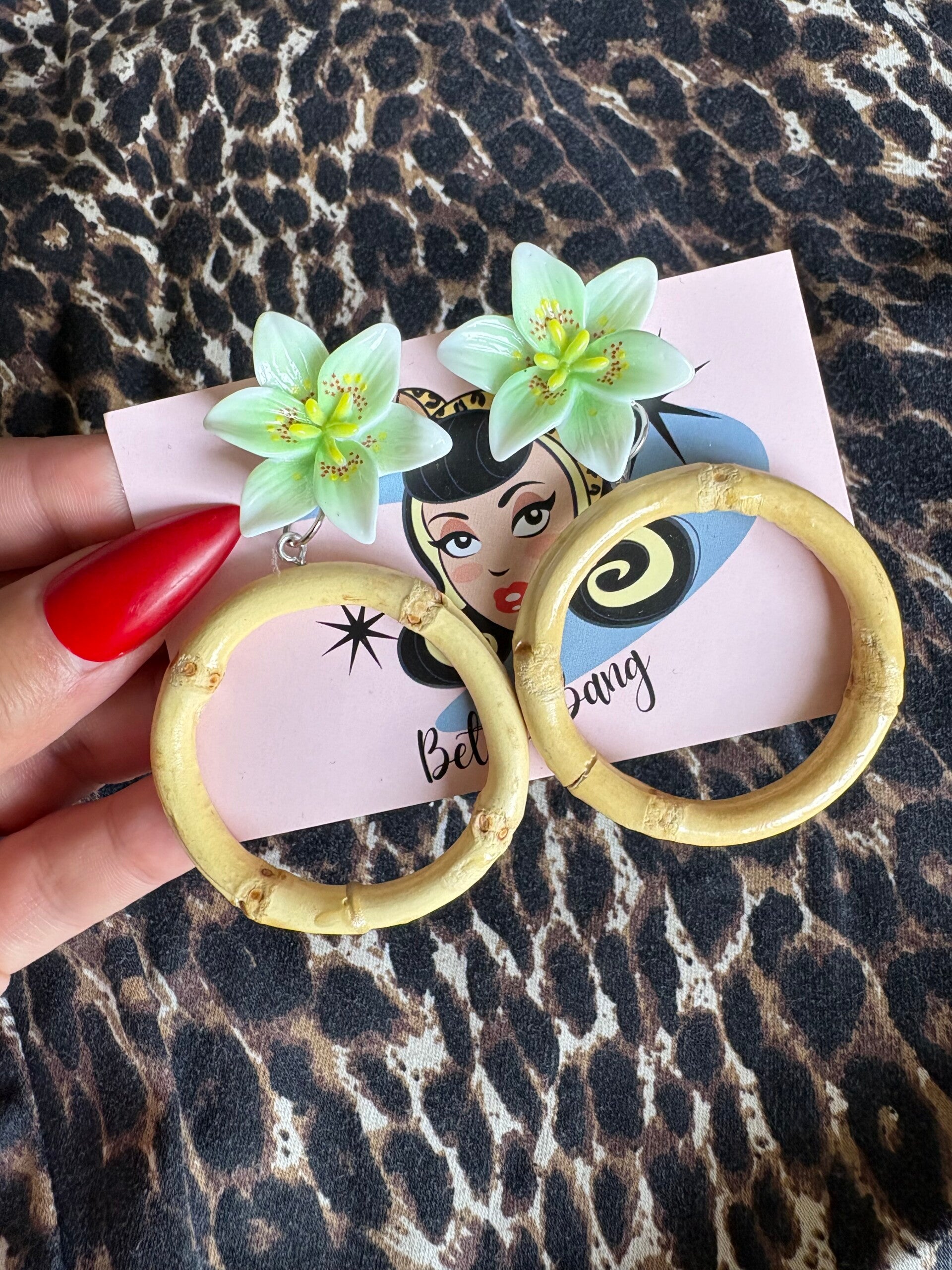 Pendientes Tiki Blossom
