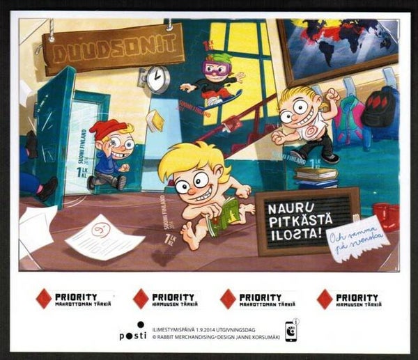 Arts Cartoons Comics BD 2014 Finland Duudsonit booklet
