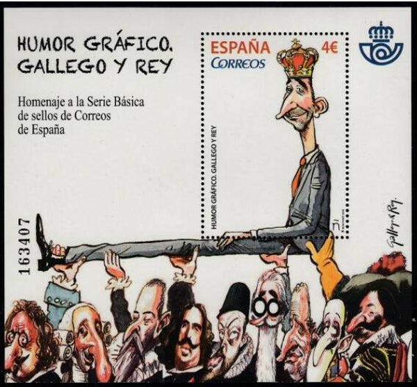 Arts Cartoons Comics BD 2016 Spain block