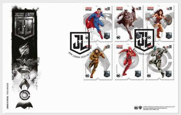 Arts Cartoons Comics BD DC comics 2020 Portugal FDC 1