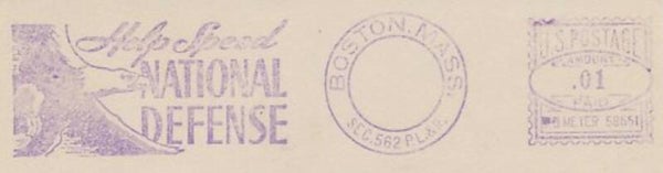 2101 Birds 1945 USA Birds of Prey (Haliaeetus leucocephalus) Bald Eagle meter 3