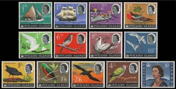 2101 Birds 1964 Pitcairn Islands serie