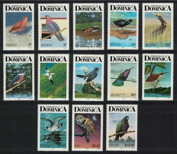 2101 Birds 1989 Dominica serie