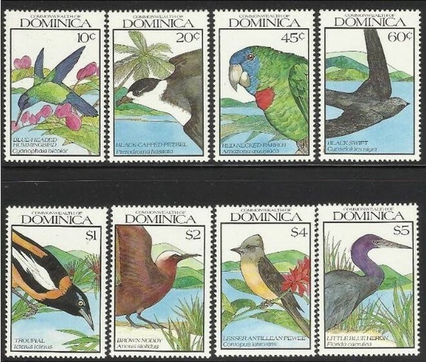 2101 Birds 1990 Dominica serie