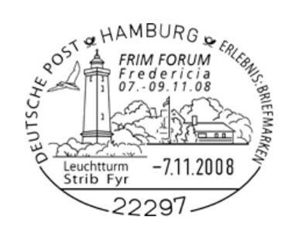 2101 Birds 2008 Germany Gulls postmark 1