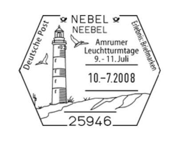 2101 Birds 2008 Germany Gulls postmark 3