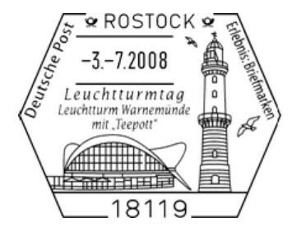 2101 Birds 2008 Germany Gulls postmark 5