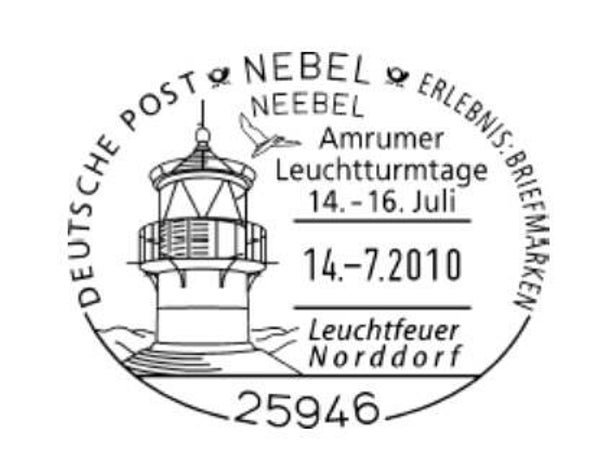 2101 Birds 2010 Germany Gulls postmark 1