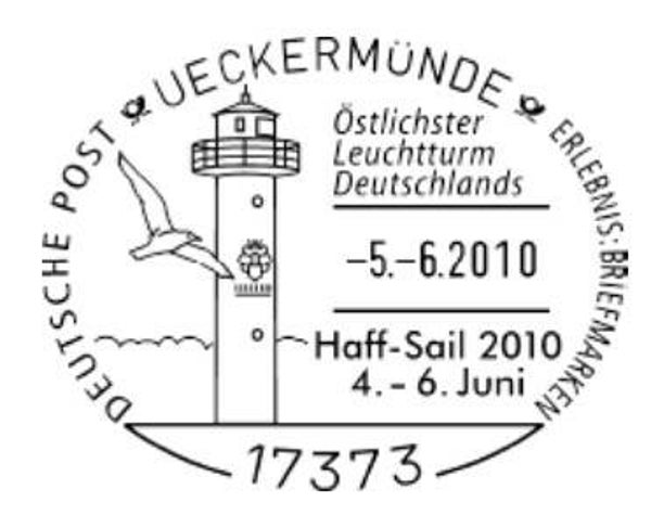 2101 Birds 2010 Germany Gulls postmark 3