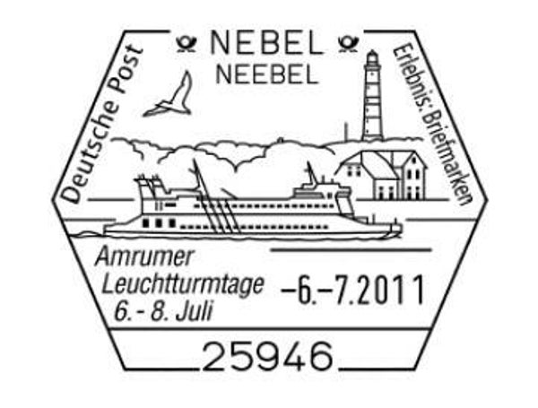 2101 Birds 2011 Germany Gulls postmark 2