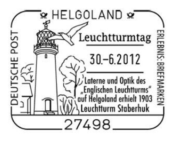 2101 Birds 2012 Germany Gulls postmark 1