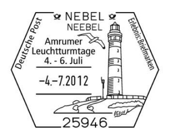 2101 Birds 2012 Germany Gulls postmark 3