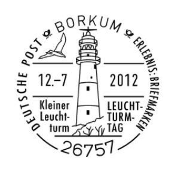 2101 Birds 2012 Germany Gulls postmark 5