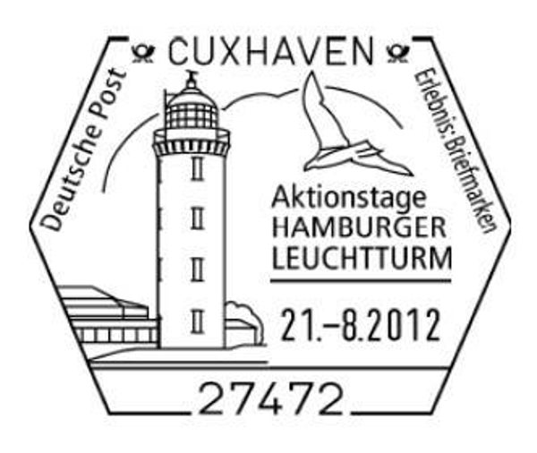 2101 Birds 2012 Germany Gulls postmark 6