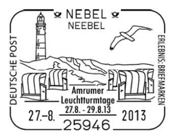 2101 Birds 2013 Germany Gulls postmark 2