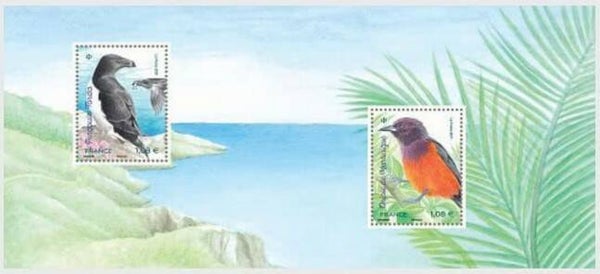 Birds 2021 France souvenir sheet 1