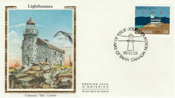Lighthouses 1985 Canada FDC 1