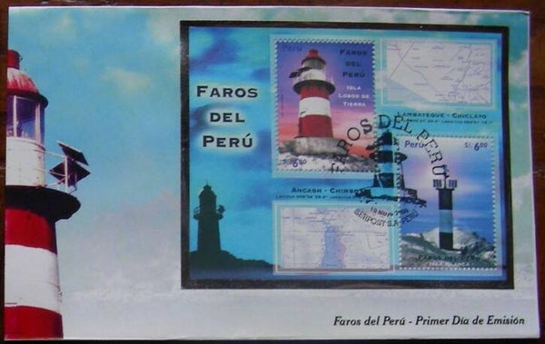 Lighthouses 2006 Peru FDC